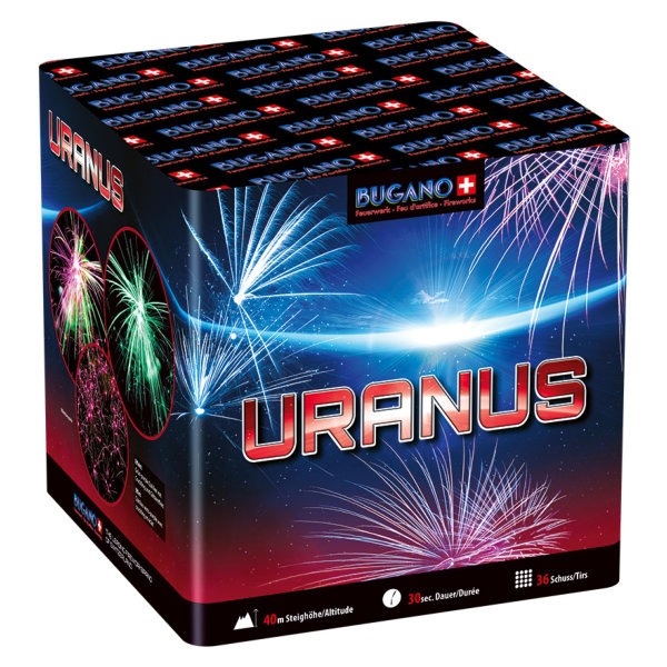 1243 Uranus Batteriefeuerwerk von Bugano
