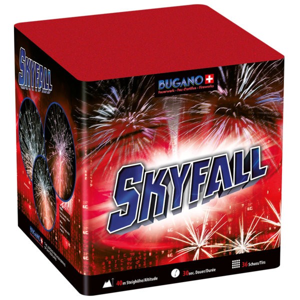 1245 Skyfall Feuerwerksbatterie von Bugano